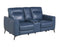 Sansa Dual-Power Reclining Console Loveseat