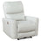 Greenfield Upholstered Power Recliner Chair Ivory