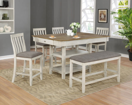 Nina 6 Piece Counter Height Dining Set