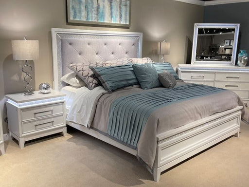 781 White - 5PC Bedroom Set Queen, King