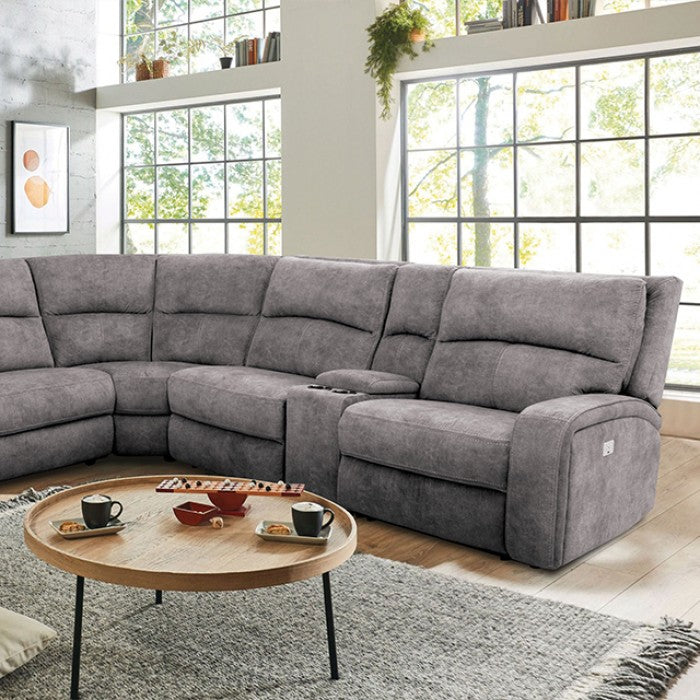 APOSTOLOS LIGHT GRAY POWER SECTIONAL