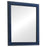 Melody Rectangular Upholstered Dresser Mirror Pacific Blue