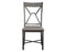 Alamo Gray PU Side Chair