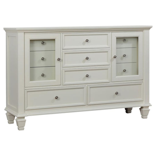 Sandy Beach 11-drawer Rectangular Dresser Buttermilk