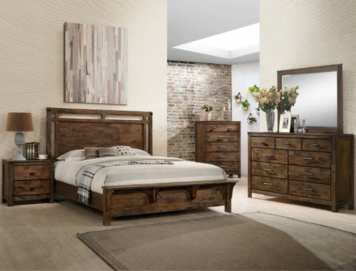 Curtis Brown Panel Bedroom Set