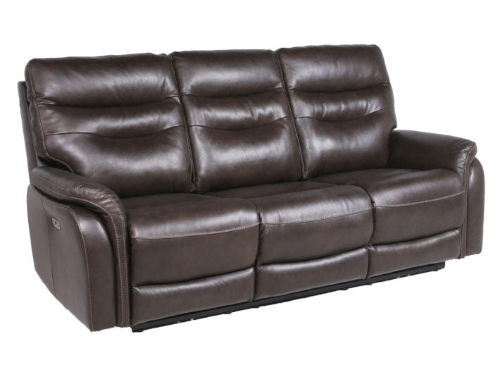 Fortuna Leather Dual Power Reclining Sofa