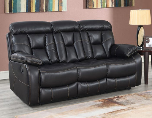 Squire Manual Reclining Sofa w/Dropdown Console