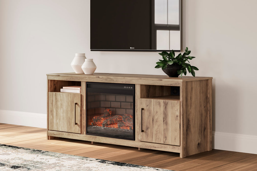 W1050-168 TV Stand 63" L w/Fireplace