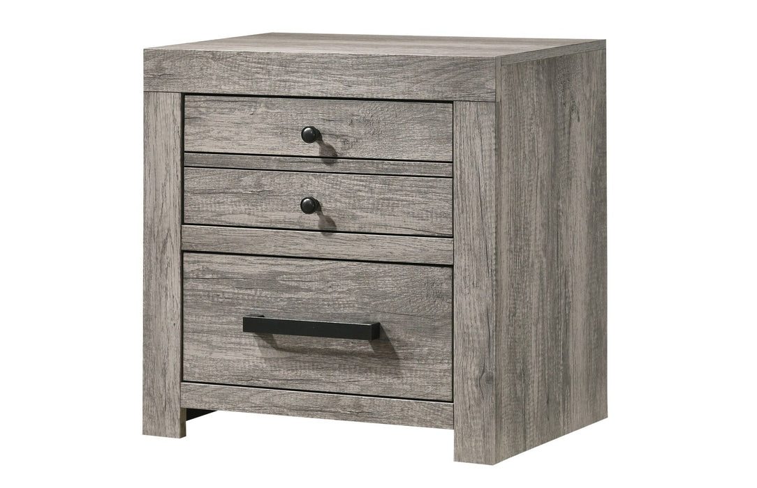 Tundra Greyish Brown Nightstand