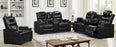 Woodland Black 3PC Power Reclining Set