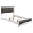 Barzini Upholstered Panel Bed White