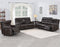 Fortuna 3-Piece Dual-Power Leather Reclining Set(Sofa, Loveseat & Chair)