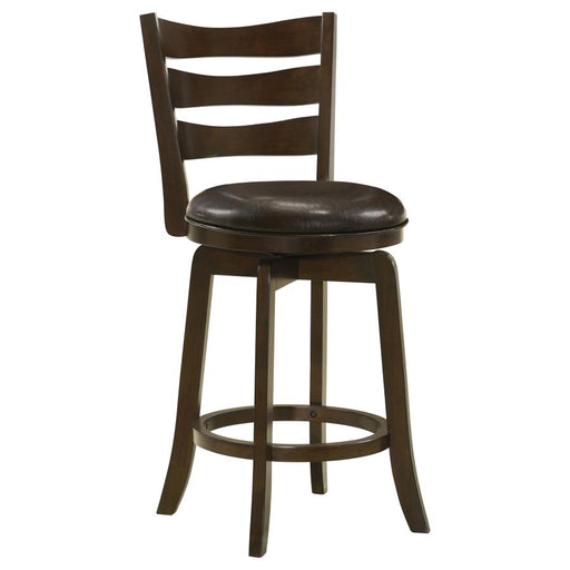 Murphy Ladder Back Counter Height Swivel Bar Stool