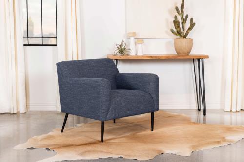 Darlene Upholstered Track Arms Accent Chair