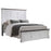 Hillcrest Panel Bed White