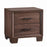 Brandon 2-drawer Nightstand Medium Warm Brown