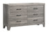 Hopkins 6 Drawer Driftwood Dresser