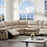 JEROMINUS BEIGE SECTIONAL