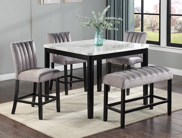 PASCAL 6 PIECE COUNTER HEIGHT DINING SET