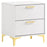 Kendall 2-drawer Nightstand White