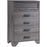 Sarter 5 Drawer Grey Chest