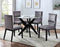 Amalie 5-Piece Dining Set (Table & 4 Chairs)