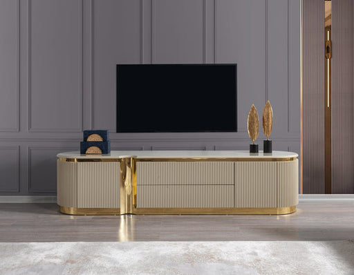 Milena Ivory Tv Stand