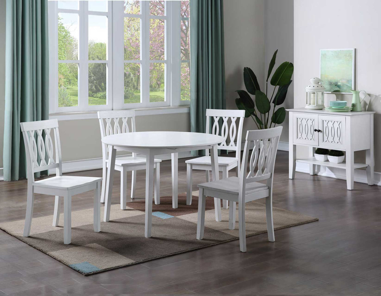 Naples 5-Piece Drop-Leaf Dining Set