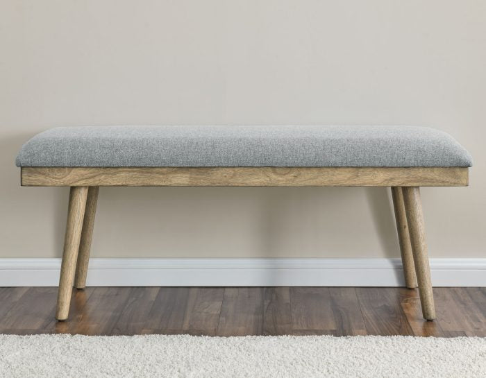 Vida Gray Dining Bench