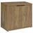 Pepita 2-door Engineered Wood Accent Cabinet with Adjustable Shelves Mango Brown