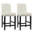 25 Inch Kitchen Chairs with Rubber Wood Legs