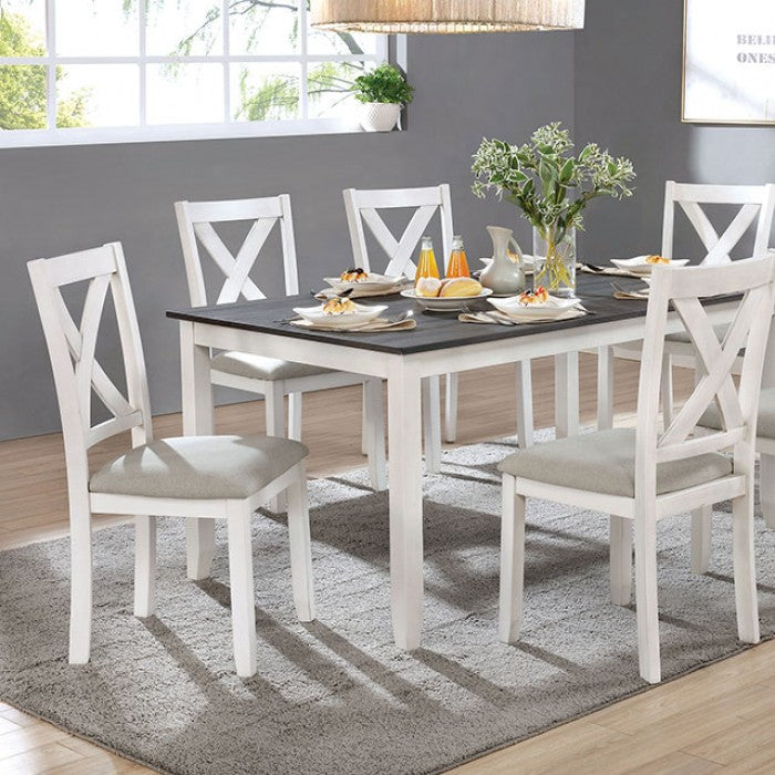 ANYA 7 PC. DINING TABLE SET