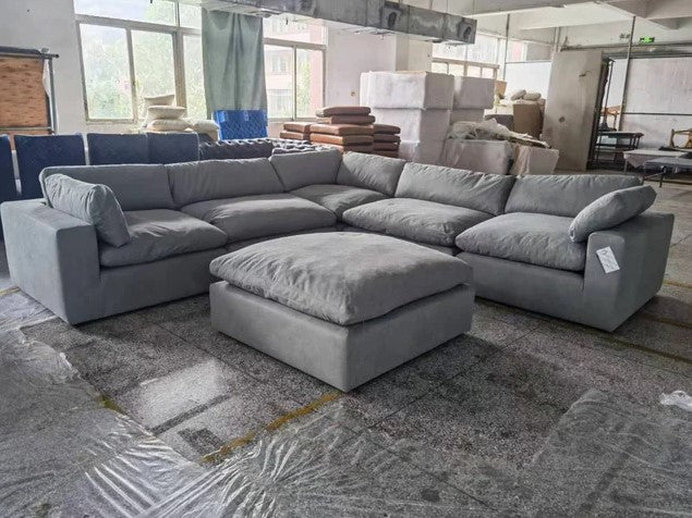 XL CLOUD GRAY SECTIONAL