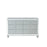 Gunnison 6-drawer Dresser Silver Metallic