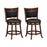 Swivel Bar Stools Set of 2 with 20 Inch Wider Cushioned Seat