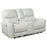 Greenfield Upholstered Power Reclining Loveseat With Console Ivory