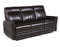 Coachella Leather Dual-Power Reclining Sofa – Brown