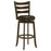 Murphy Ladder Back Pub Height Swivel Bar Stool