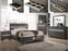 Regata Gray/Silver Storage Platform Bedroom Set