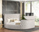 Patron Beige Platform Bed - Queen, King