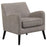 Charlie Upholstered Accent Chair with Reversible Seat Cushion