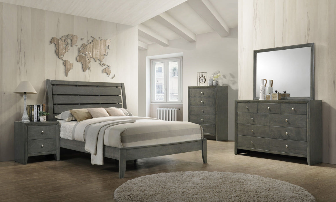 EVAN BEDROOM GROUP GREY