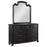 Celina 9-drawer Bedroom Dresser with Mirror Black