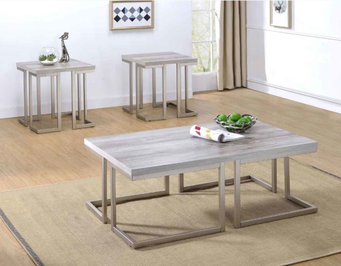 David 3-Piece Set (Cocktail & 2 End Tables)