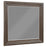 Emmett Rectangular Dresser Mirror Walnut