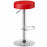 1 Piece Round Bar Stool Adjustable Swivel Pub Chair