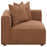 Jennifer Upholstered Corner Terracotta