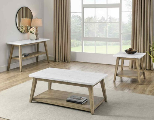 Vida Marble Top 3-Piece Table Set