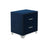 Melody 2-drawer Upholstered Nightstand Pacific Blue