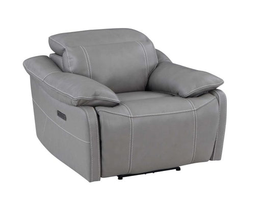 Alpine Dual-Power Leather Recliner